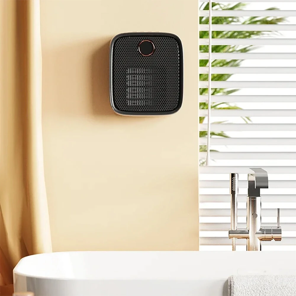 (image for) Instant Heating Bladeless Fan Desktop Wall-mounted Heater Bladeless Heater Household Desktop Small Household Heater